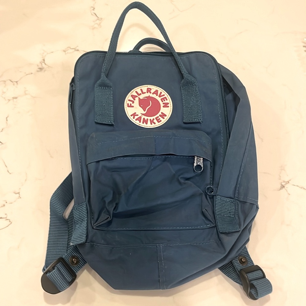 Mini Fjallraven Blue Backpack